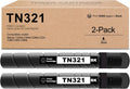 Black 2 Packs Compatible Toner Cartridge TN321 S957160
