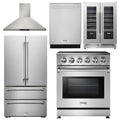 30 Electric Range, Range Hood, Refrigerator, Dishwasher, Wine Cooler S390502