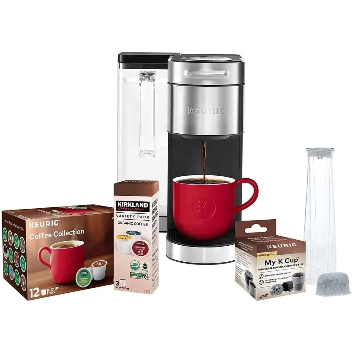 Single Serve Coffee Maker with 15 K-Cup Pods W606248