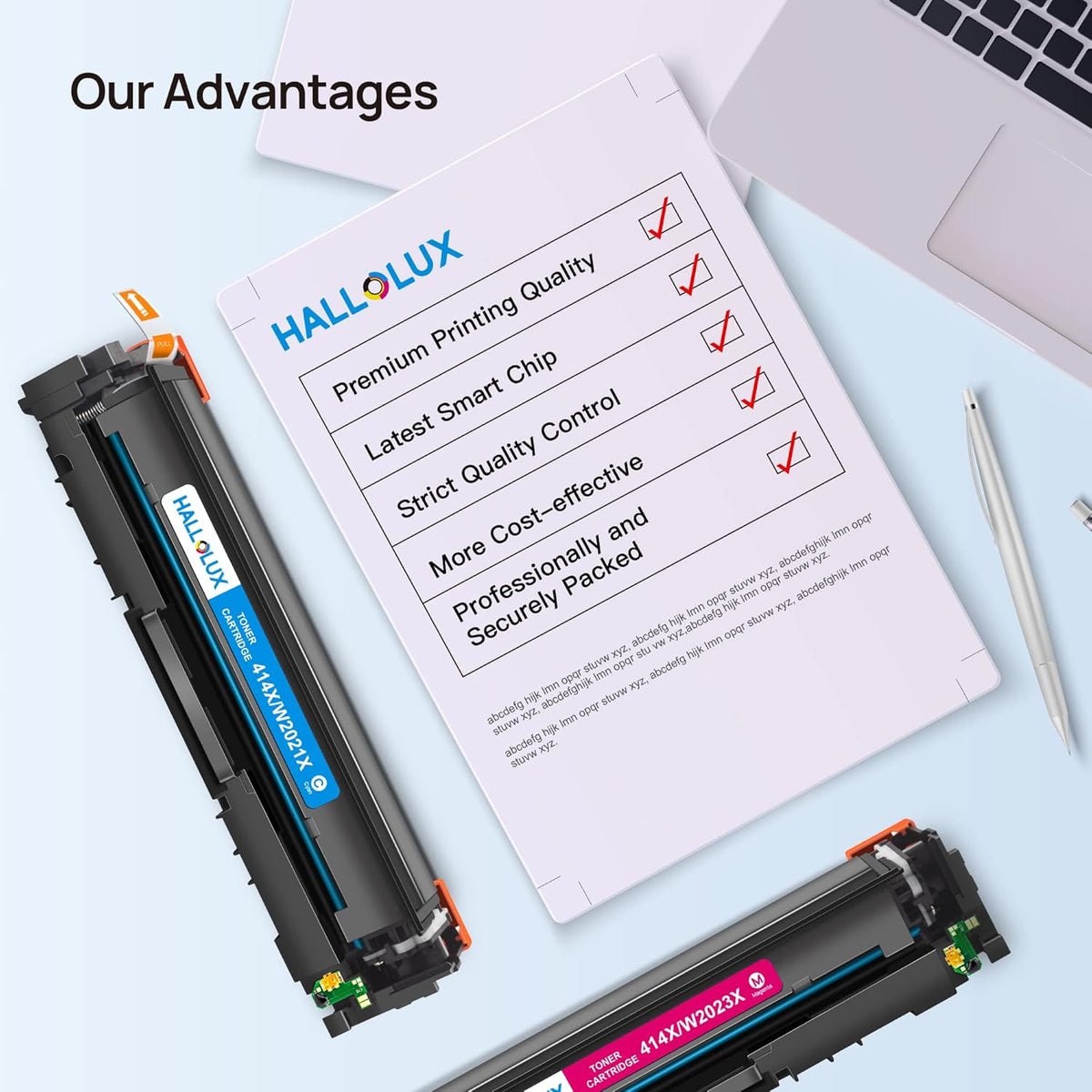 4-Pack Black Cyan Magenta Yellow Toner B949524