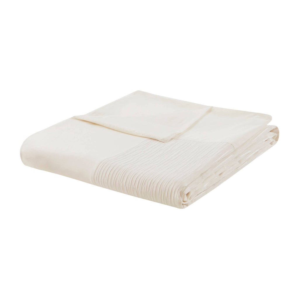 Cotton Blend Duvet Cover Set (White - King) O3837