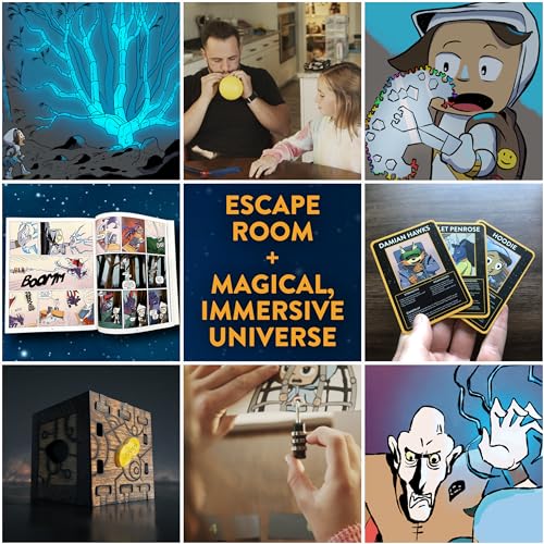 Immersive Mystery Game Graphic Novel Escape Room R12902