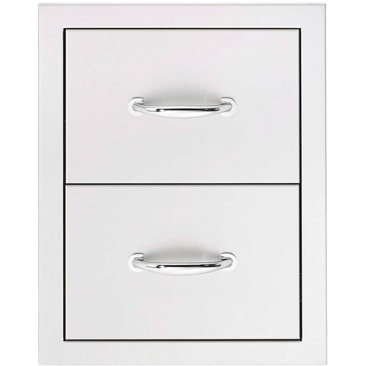 15-Inch Stainless Steel Masonry Double Access Drawer C246