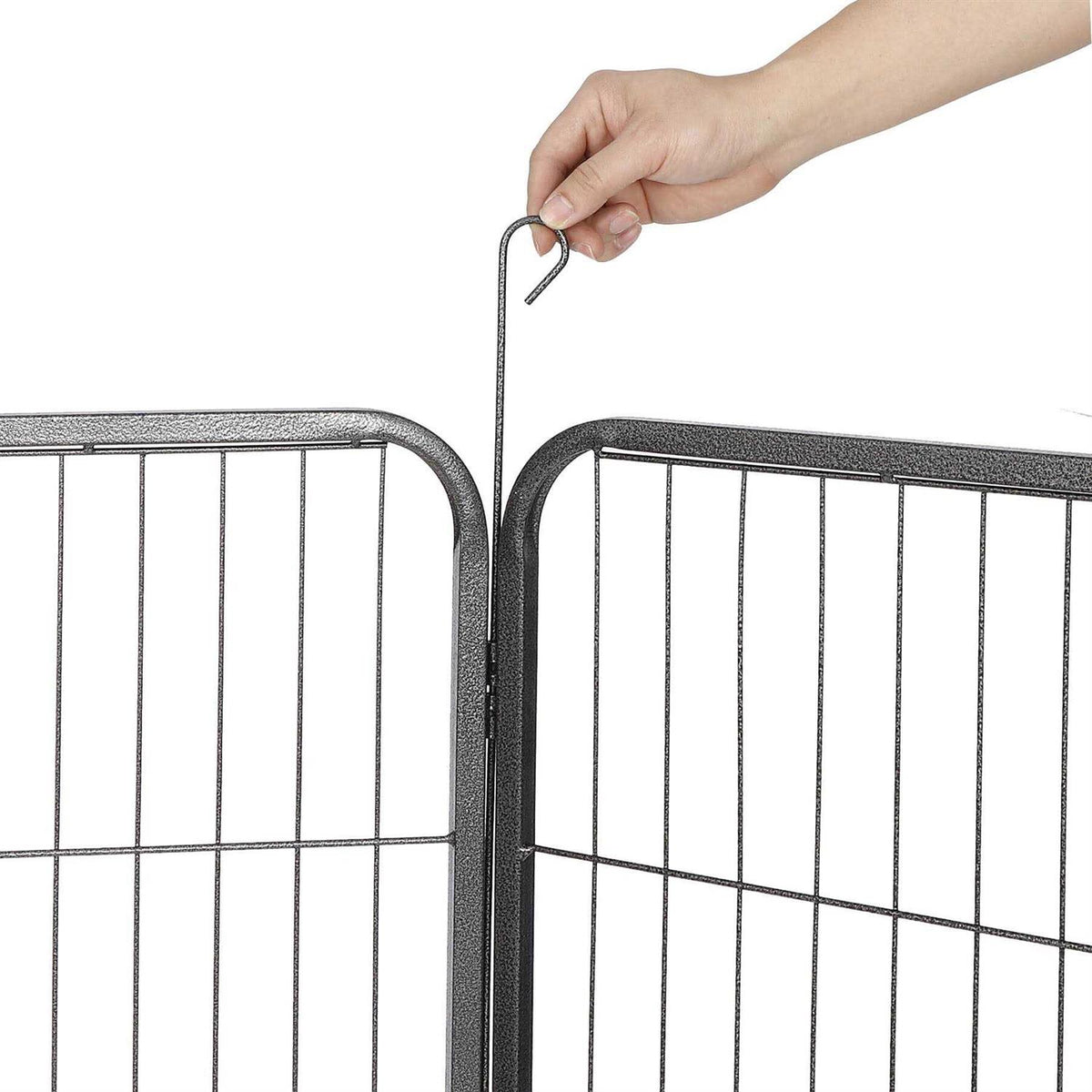 32 inch 16 Panel Foldable Metal Pet Playpen Y3519