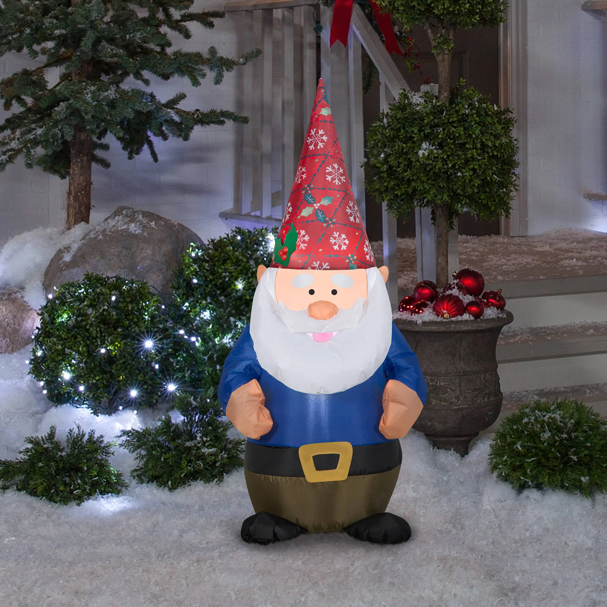 Inflatable Christmas Gnome G12238