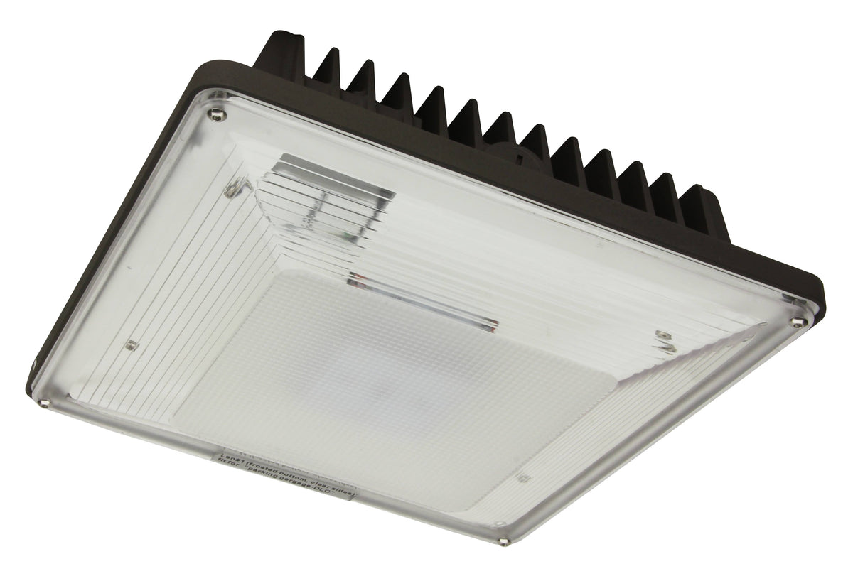 LED Low Profile Canopy, 53W, 120-277V, 4000K, Bronze F80638