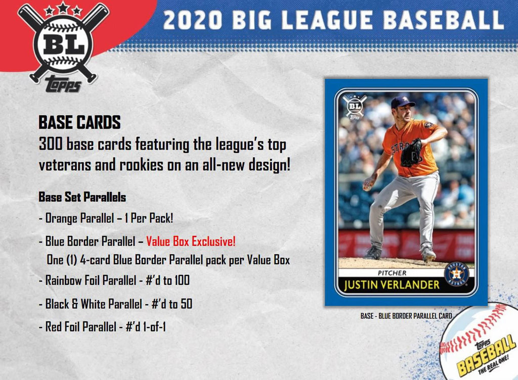 Baseball Trading Cards Blaster Box I71542
