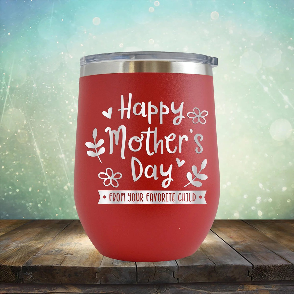 12 oz Engraved Red Wine Cup H6590