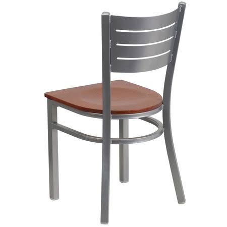 Silver Slat Chair, Seat, PK2 H10730