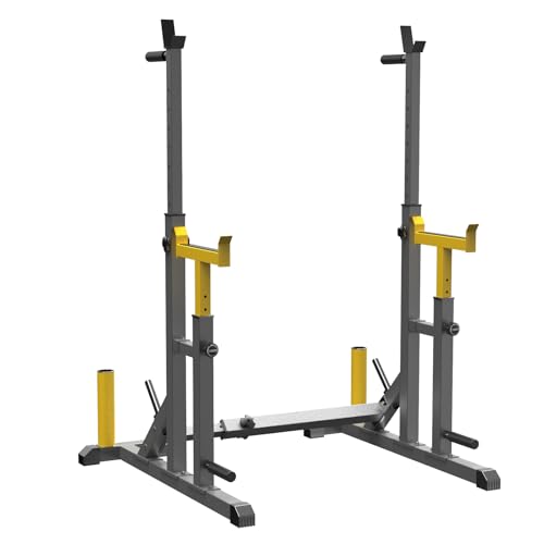 Adjustable Squat Rack Barbell Rack X73361