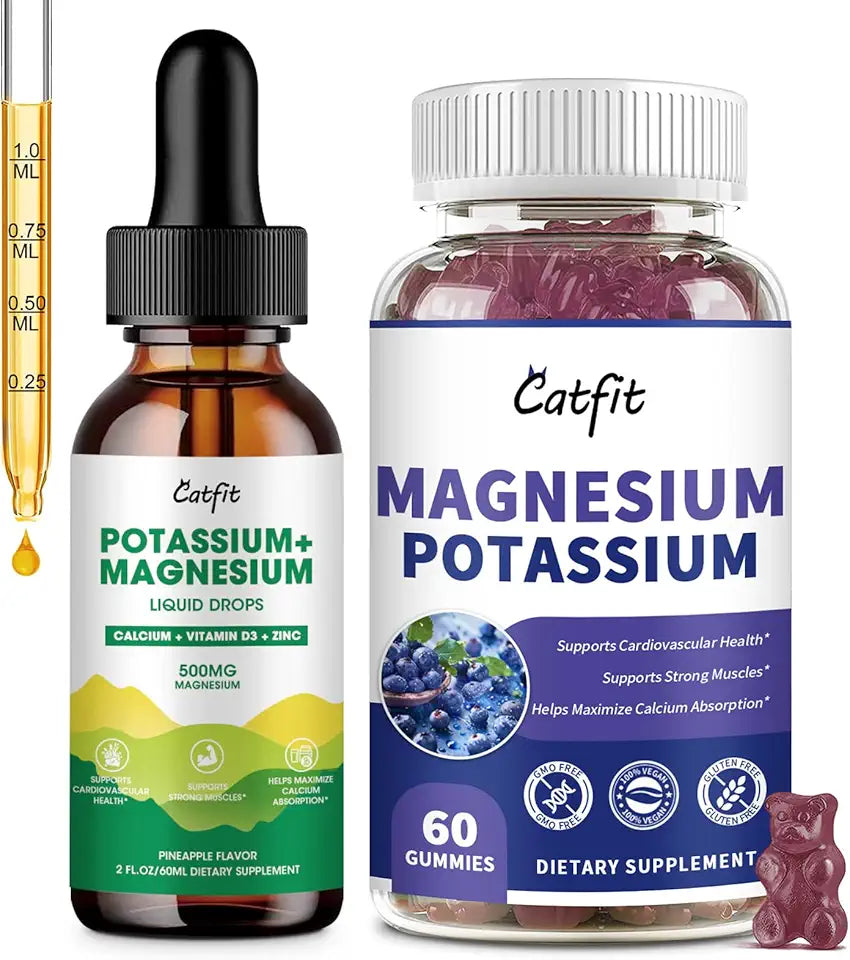 Sugar Free Vegan Potassium Magnesium Supplement E712