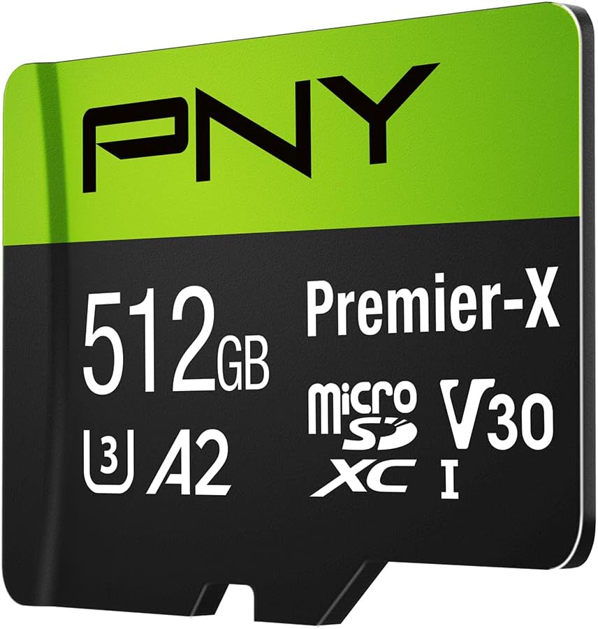 512GB Class 10 U3 V30 microSDXC Flash Memory Card G3291