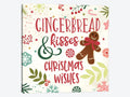 Gingerbread Kisses Wrapped Canvas S184455