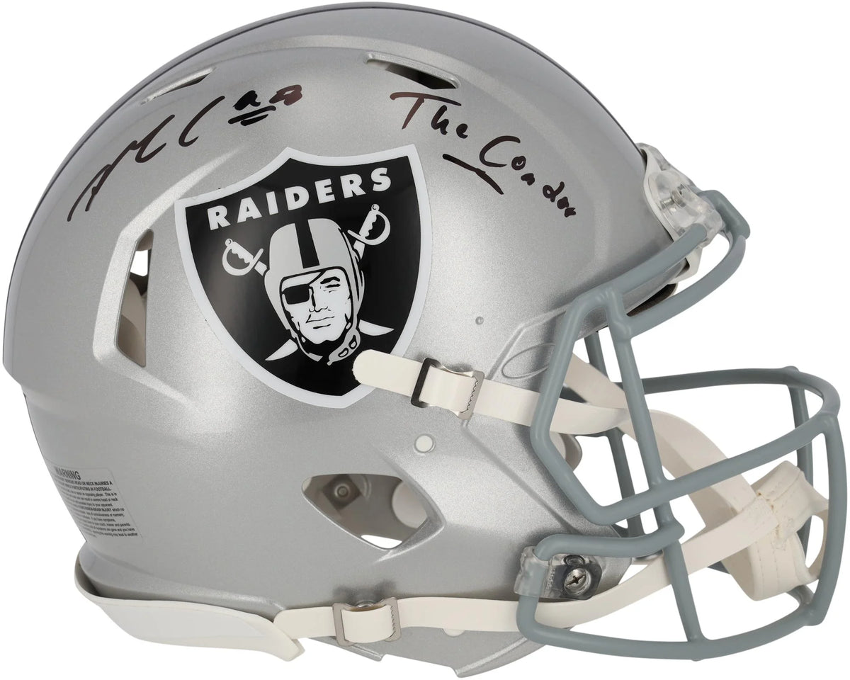 Autographed Speed Authentic Helmet P579