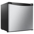 1.7 Cu.ft Mini Fridge with Freezer, Black Compact Refrigerator O193431