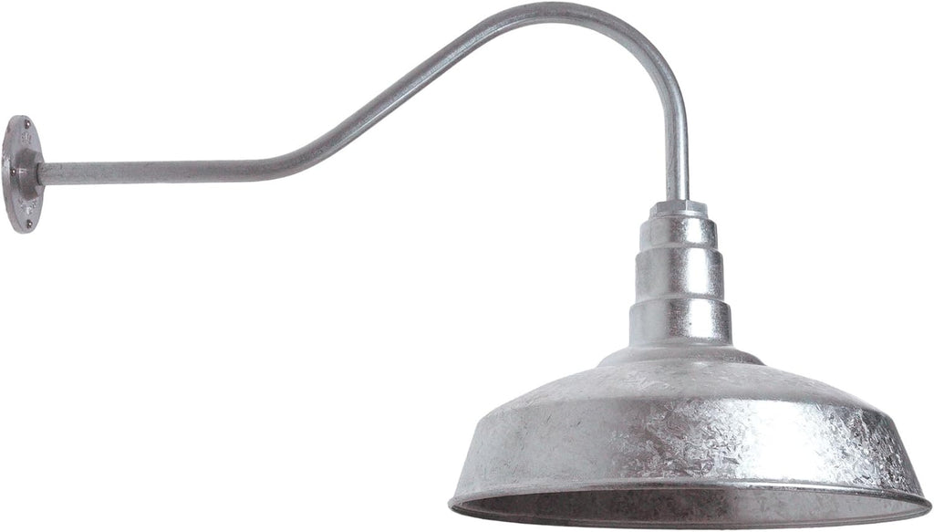 Gooseneck Barn Light Matte Black C74337
