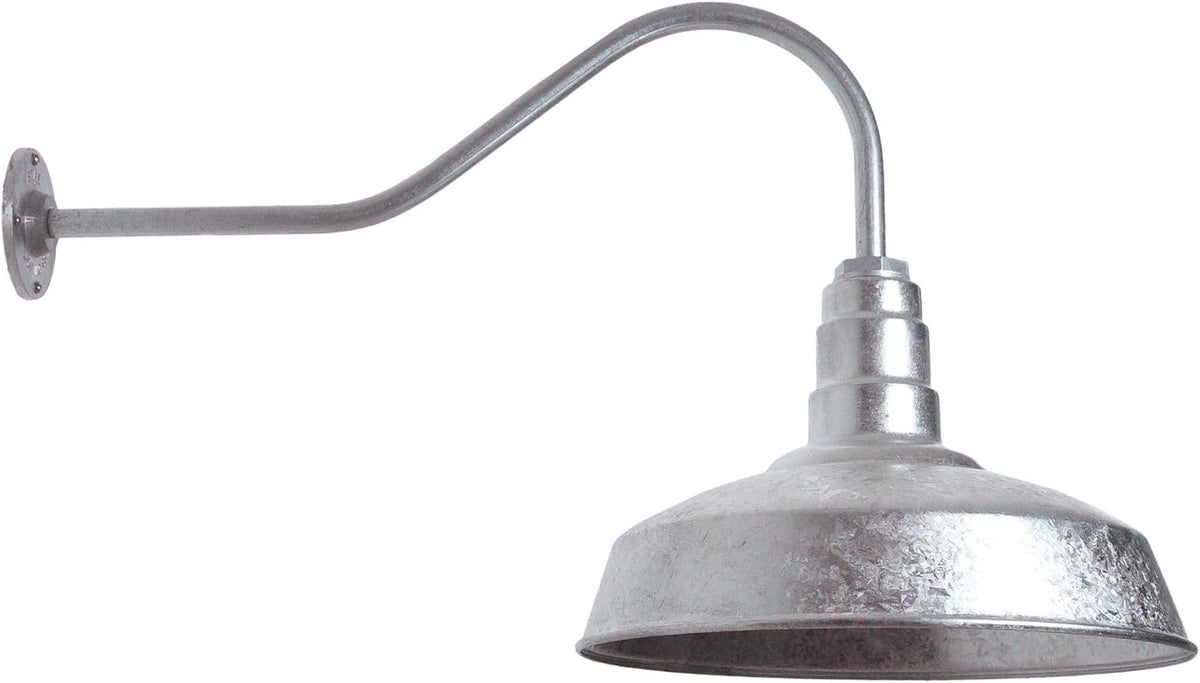 Gooseneck Barn Light Matte Black C74337