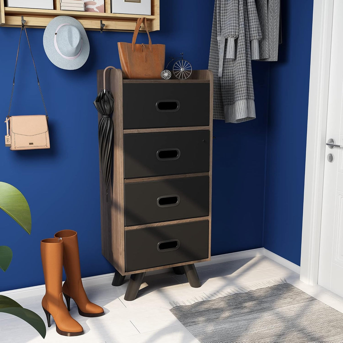 5 Drawer Wood Dresser L22852