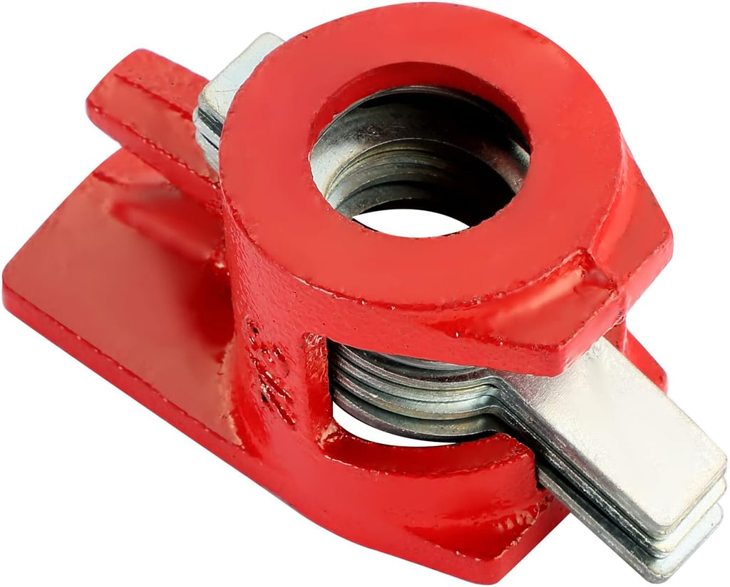 Wood Gluing Pipe Clamp Set Heavy Duty Cast Iron Quick Release 6 3/4 V7091