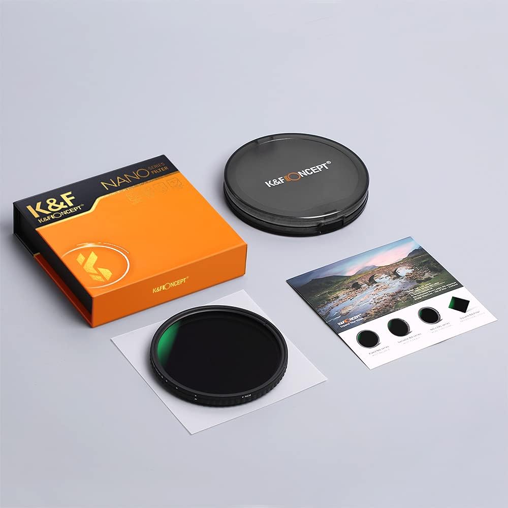 67mm Variable ND Filter ND8-ND128 HD VND Filter T215