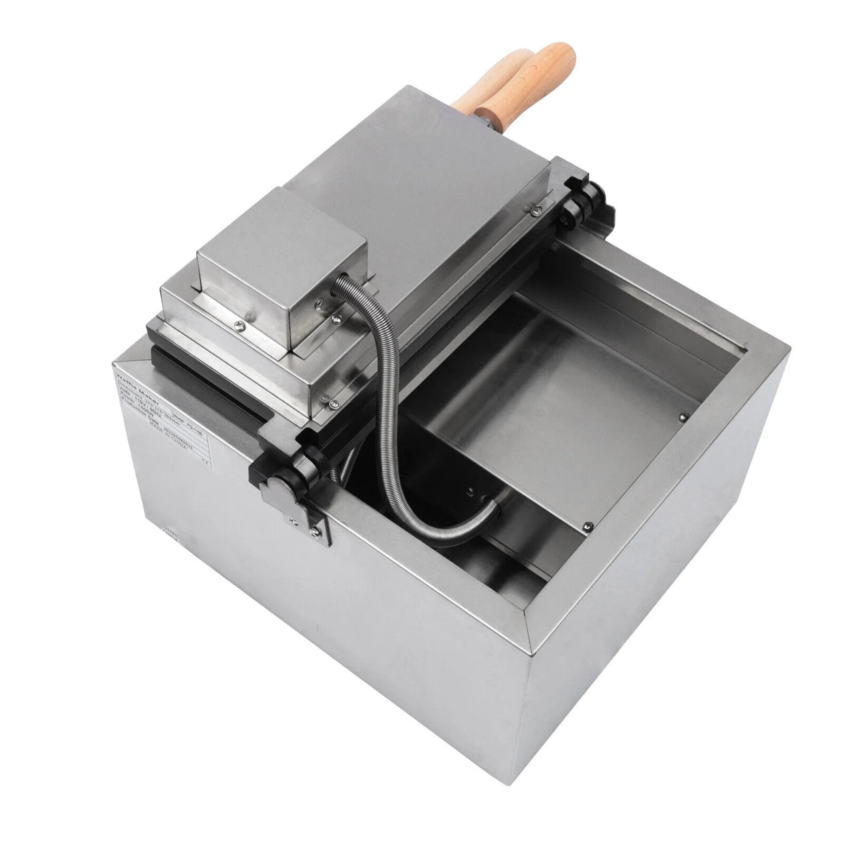 3 Slice Stainless Steel Non-stick Double Head Waffle Maker O598875