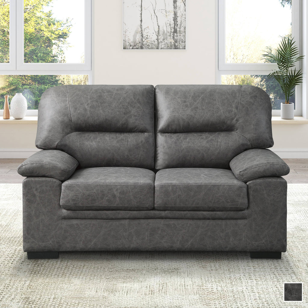 Dark Grey Loveseat E58964