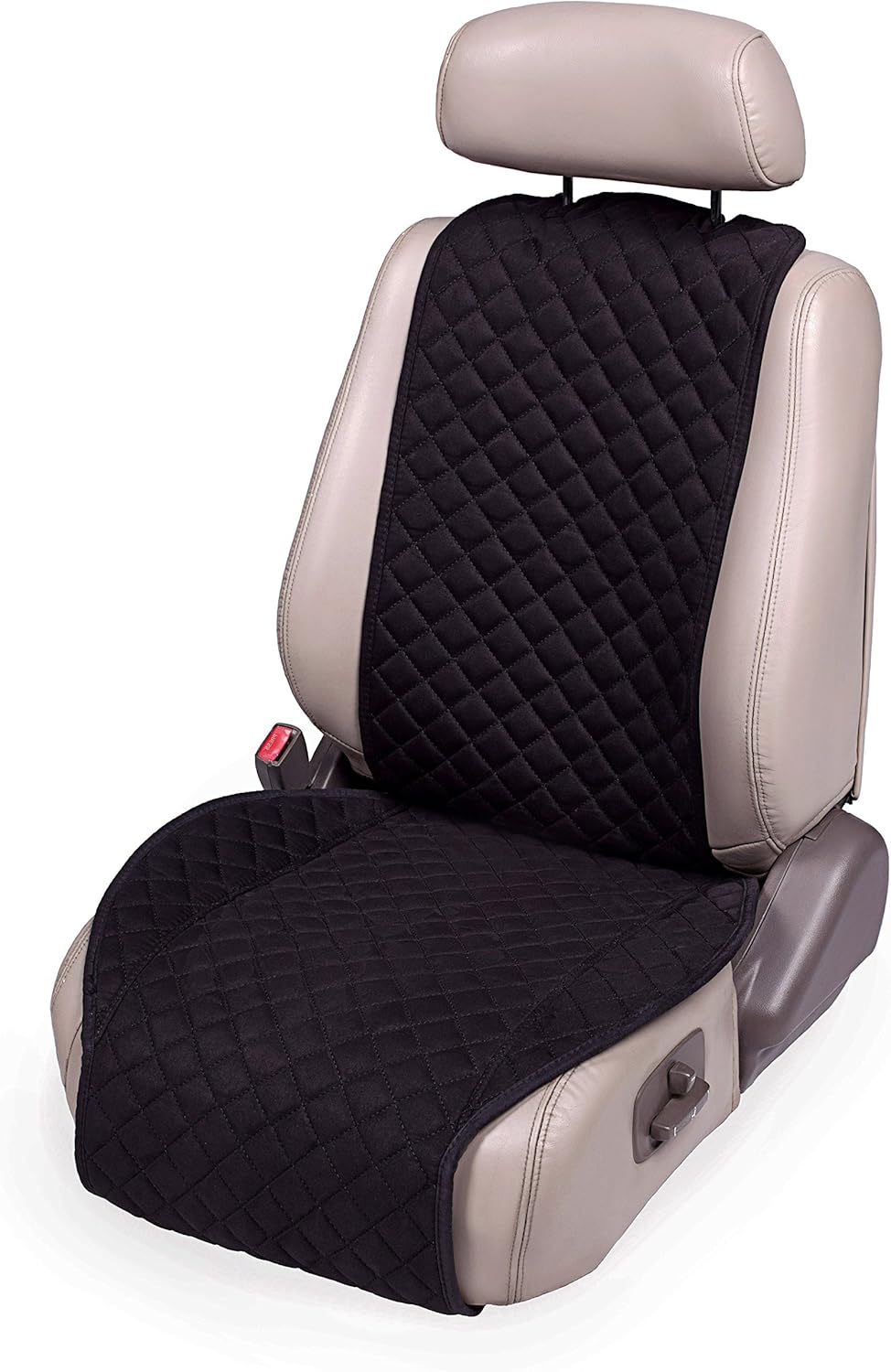 Suede Car Seat Cover Front Non-Slip Protector Universal Fits Automotive, Van, SUV, Truck - Pack of 2 P56124