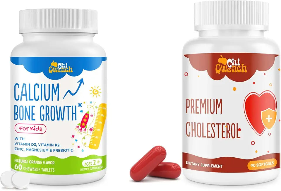 Calcium Supplement for Kids & Cholesterol Supplement for Adult U314
