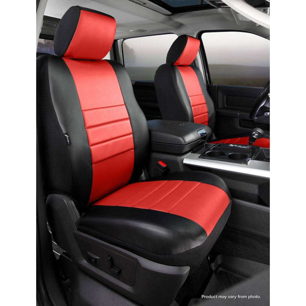 Red LeatherLite Custom Seat Cover P403