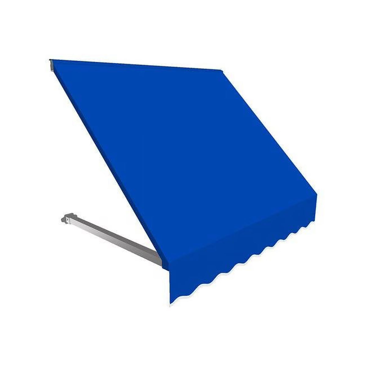 Retro Window & Entry Awning, Bright Blue - 44 x 24 in. I206