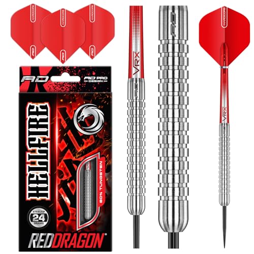 22g Tungsten Steeltip Darts Set with Flights & Shafts I86591