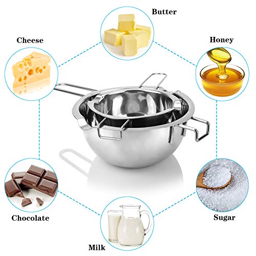 18/8 Steel Double Boiler Pot Set, 2 Cup Capacity F779757