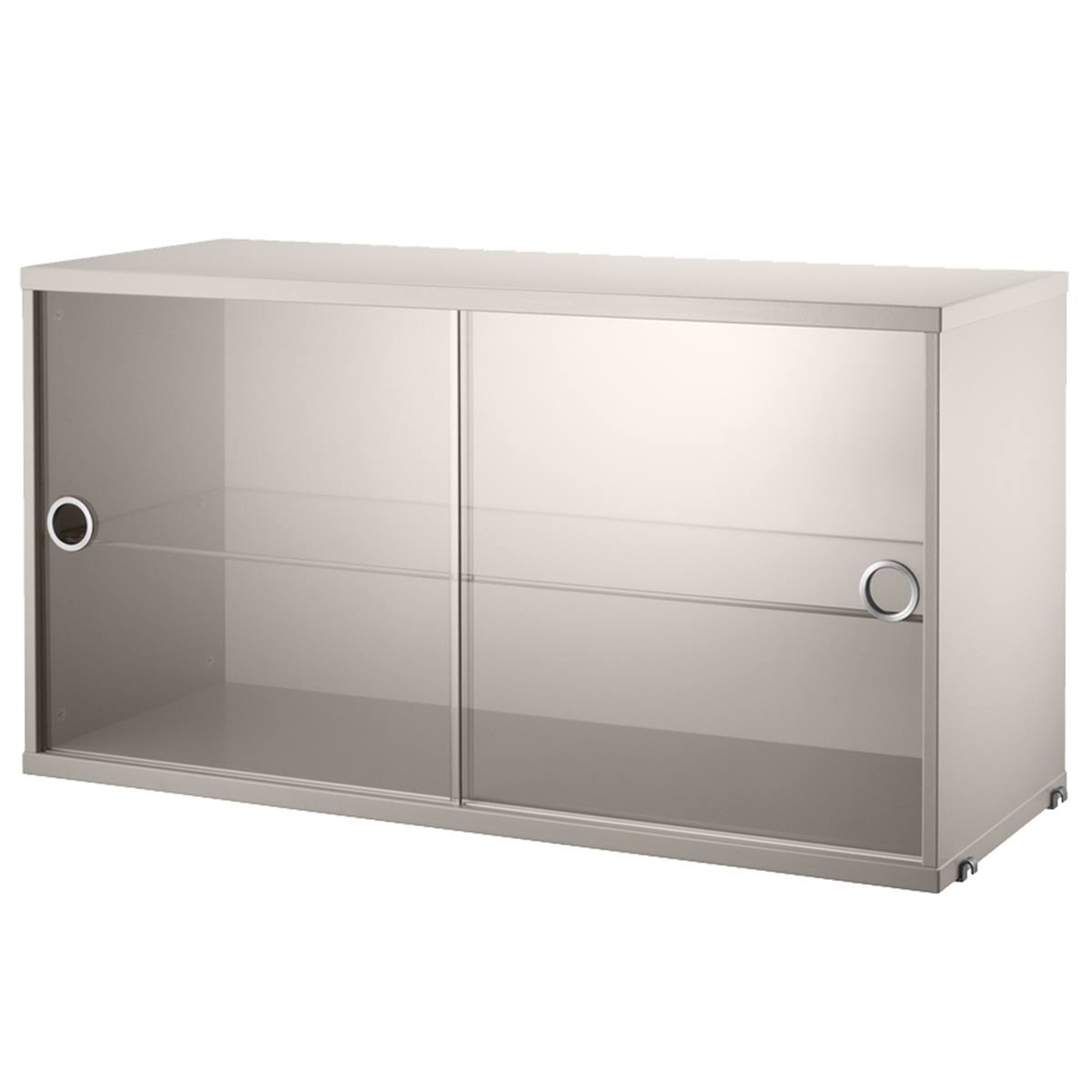 Grey Display Cabinet 78X30cm Q173424