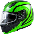 Hi-Vis Green Modular Helmet O3235