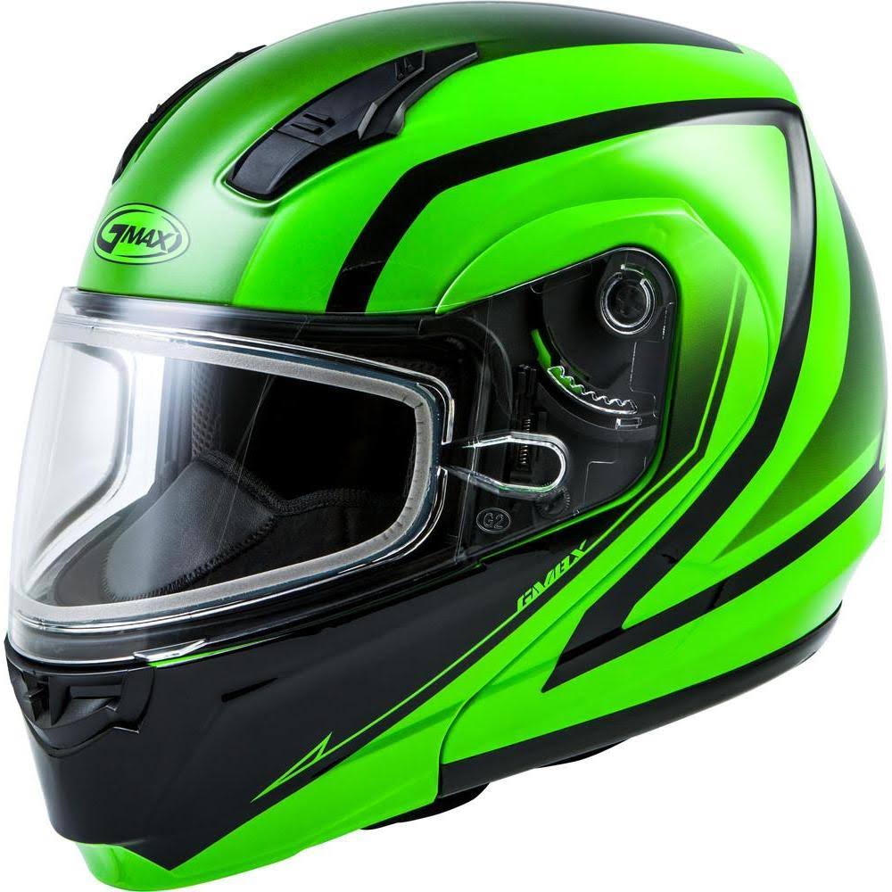 Hi-Vis Green Modular Helmet O3235