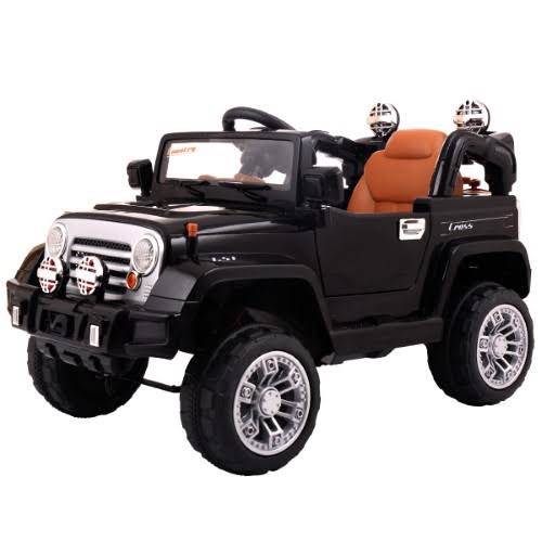 12V Battery Powered Electric Ride on Car with Remote Control Black R10528
