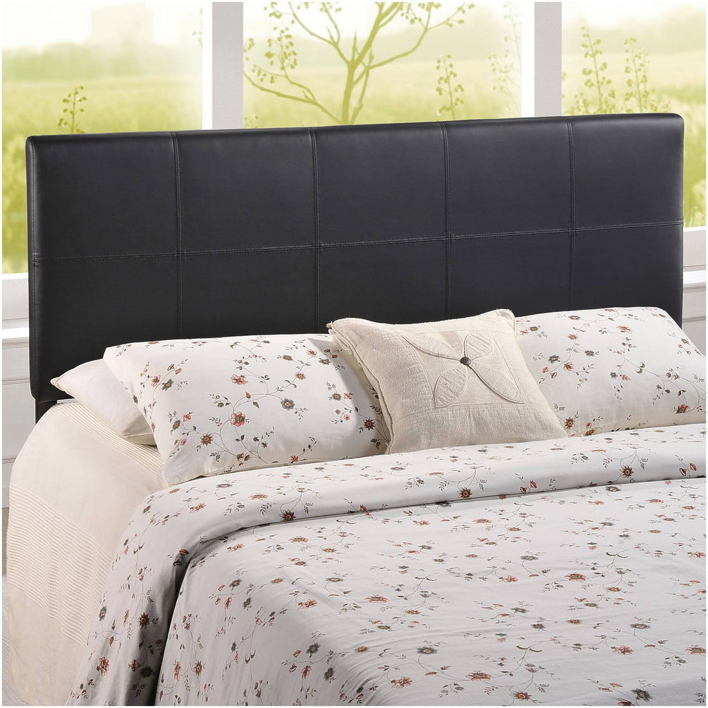 Black Vinyl Headboard G260
