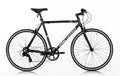 White 53 cm Aluminum 700C Road Bike Y486447