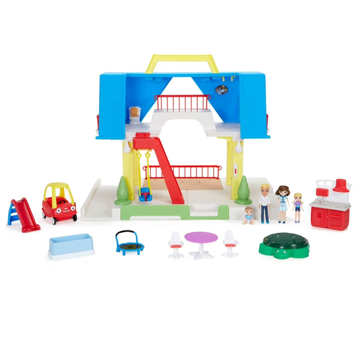 Play Dollhouse with Family & Toy Miniatures P883708