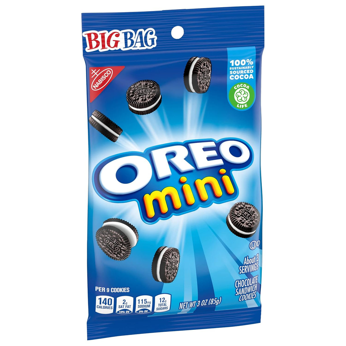 3 oz Chocolate Sandwich Cookies Q481