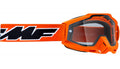 Orange/Black Enduro Goggles with Clear Lens X908