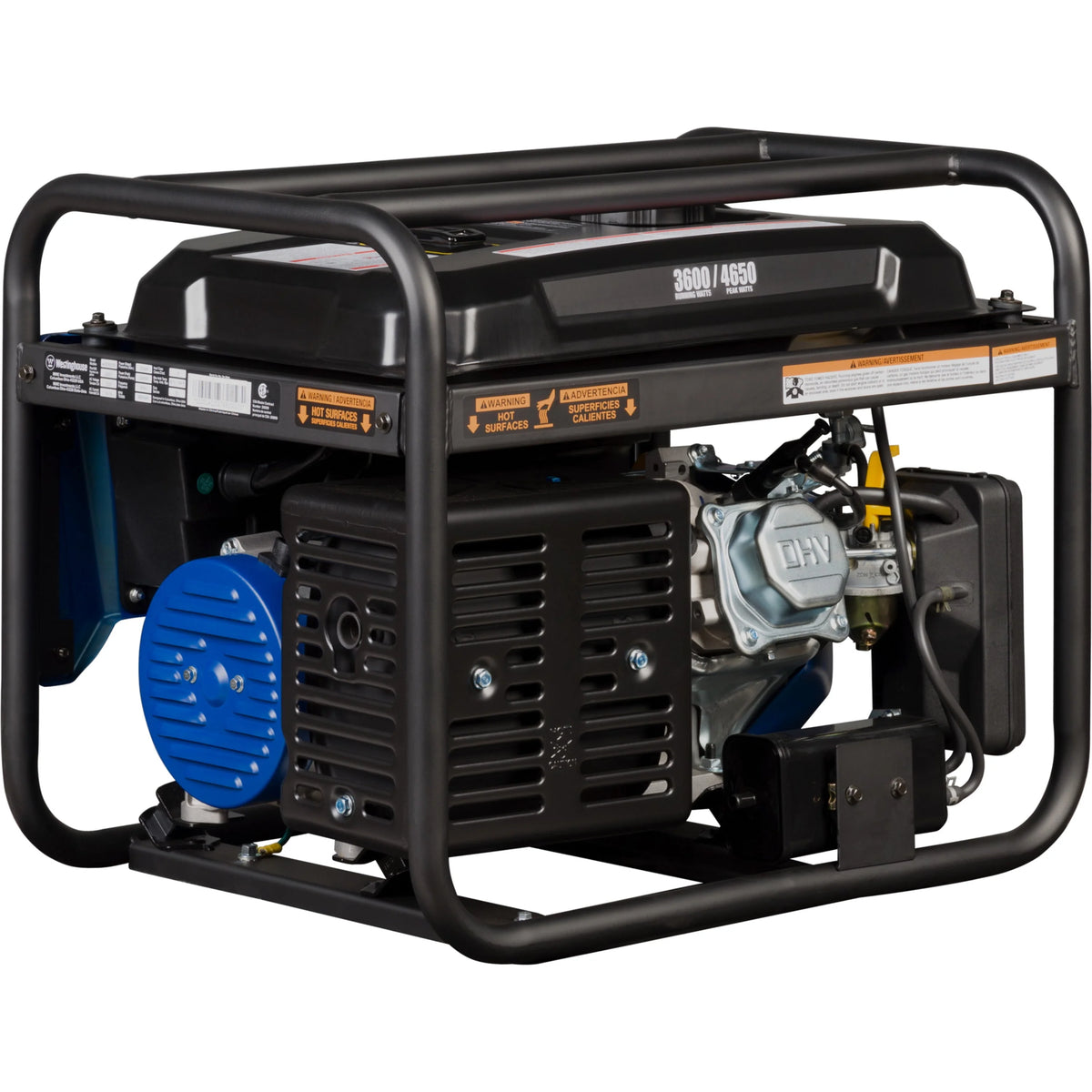 4650 Peak Watt Portable Gas Powered Generator U684603