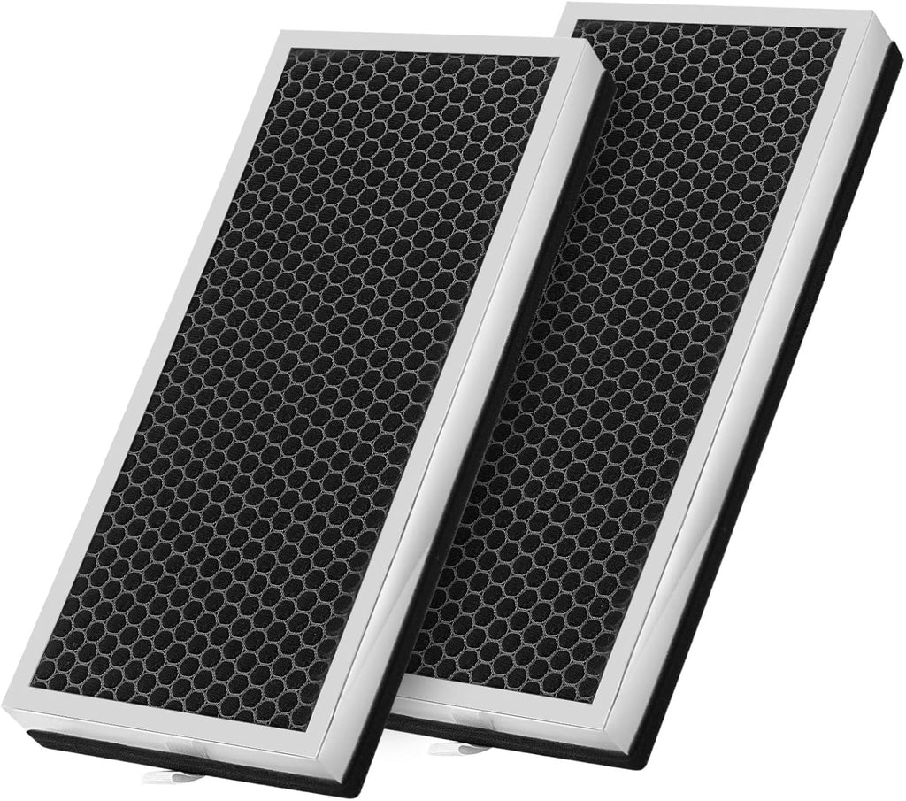 2 Pack H13 True HEPA Replacement Filter with Activated Carbon Filter H11387