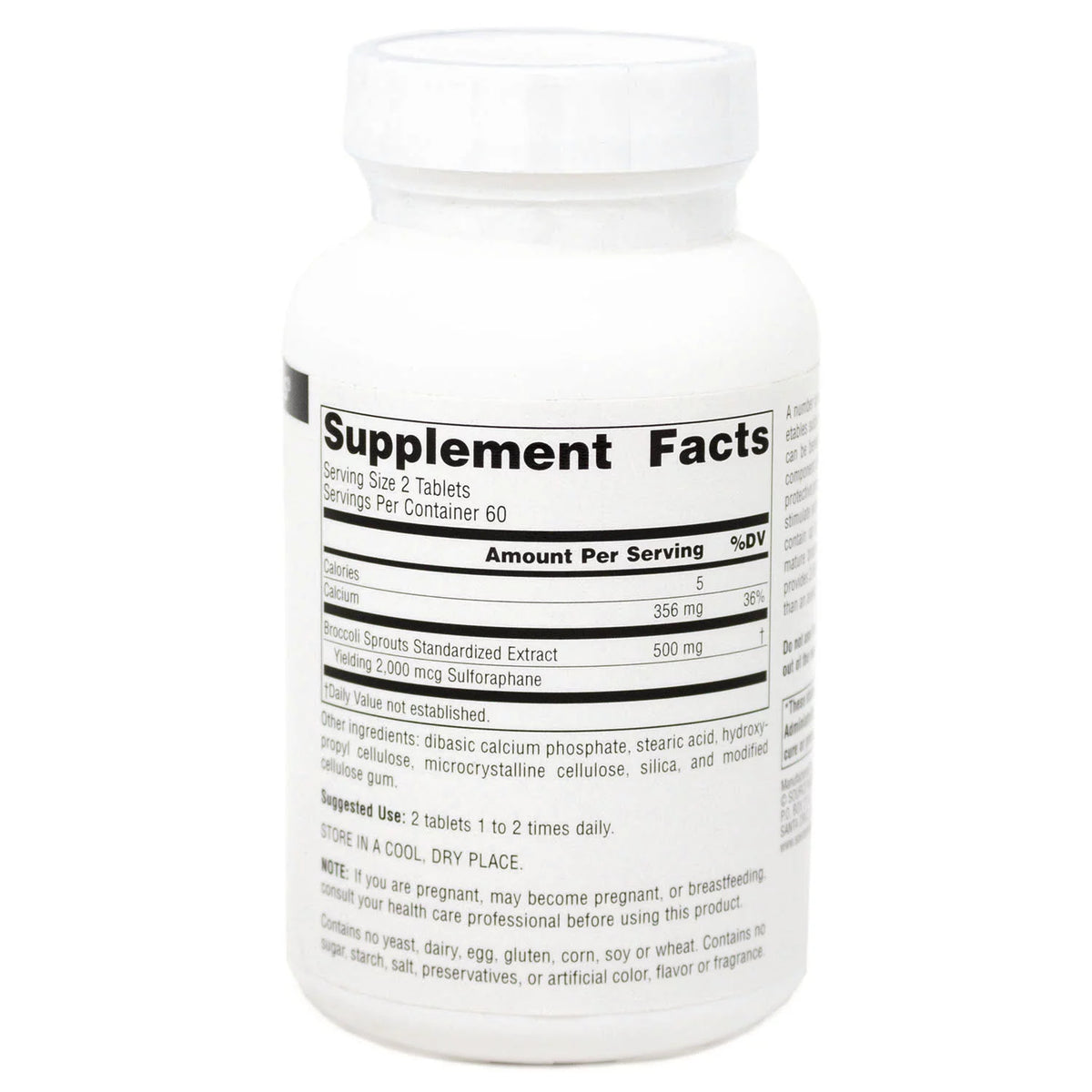 Broccoli Sprouts Extract 120 Tablet Z17448