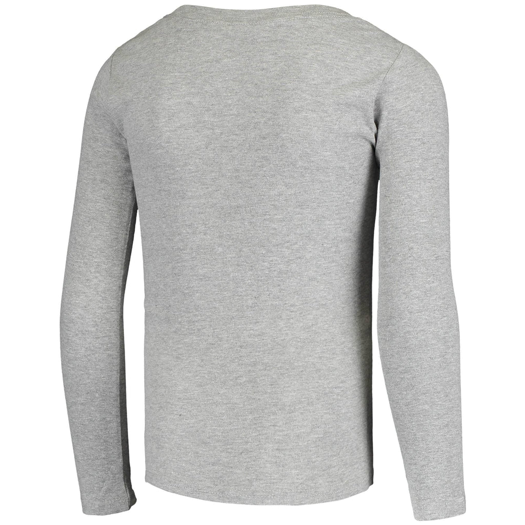 Gray Long Sleeve T-Shirt & Pants Sleep Set M2266