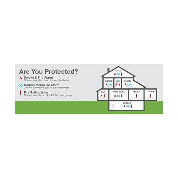 10-Year Combination Carbon Monoxide and Photoelectric Smoke Alarm D92752
