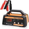6V 12V Smart Car Battery Charger and Maintainer 2A 8A with Cable Clamps J75760