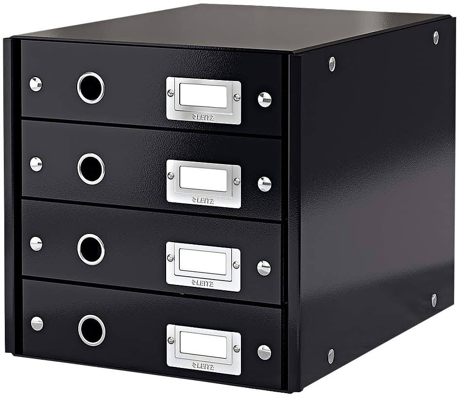 Black 4 Drawer Cabinet M932103