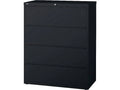 Black 4-Drawer Lateral File Cabinet V840659