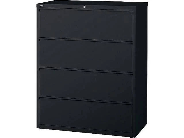 Black 4-Drawer Lateral File Cabinet V840659